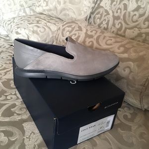 NWT Genuine Suede and Leather Cole Haan Loafers